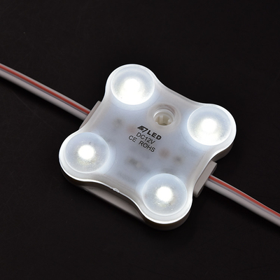 3000/4000/6500K DC12V 1.8W 4 एलईडी मॉड्यूल 80-200 मिमी गहराई वाले बक्से के लिए सबसे अच्छा