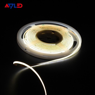 उच्च घनत्व 528एलईडी/एम अल्ट्रा पतला 4.5 मिमी लचीला सीओबी एलईडी पट्टी प्रकाश ((चिप-ऑन-बोर्ड) प्रकाश