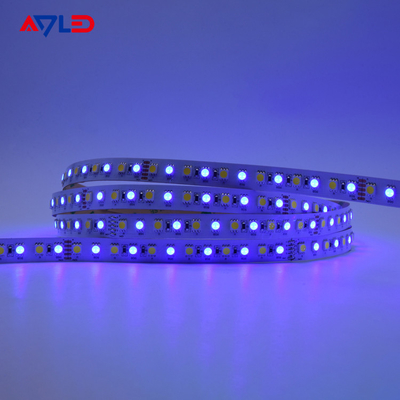 96leds/M SMD 5050 RGBW एलईडी पट्टी उच्च ल्यूमेन आरजीबी लचीला इनडोर सजावट के लिए