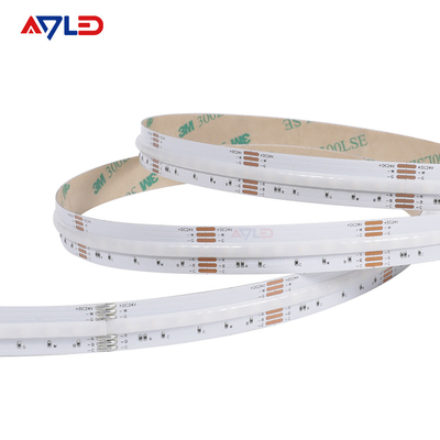 UL लिस्टेड वाटरप्रूफ LED स्ट्रिप लाइट्स फ्लेक्सिबल DC24V डॉटलेस RGB CCT COB LED स्ट्रिप
