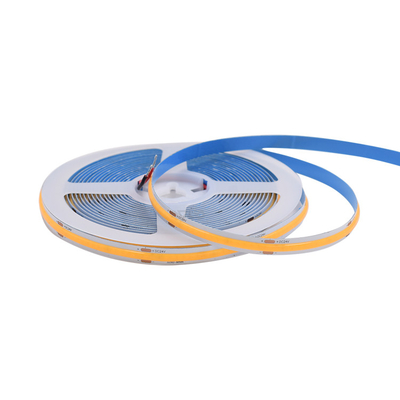 ADLED जलरोधक लचीला COB एलईडी पट्टी प्रकाश - DC12V/24V 320 एलईडी/एम गर्म सफेद रंग तापमान