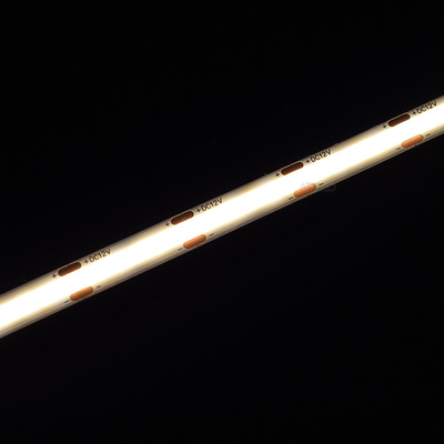 रील टू रील 480LEDS कोब टेप स्ट्रिप 8 मिमी पीसी बोर्ड 10W/M नो स्पॉट एलईडी स्ट्रिप लाइट