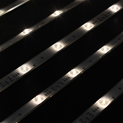 उल सीई ROHS अनुमोदित कस्टम लंबाई 24v 12LEDs/मी फैलाना प्रतिबिंब एलईडी पट्टी अनुकूलन निर्माता हाइलाइट बैकलिट