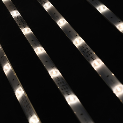 उल सीई ROHS अनुमोदित कस्टम लंबाई 24v 12LEDs/मी फैलाना प्रतिबिंब एलईडी पट्टी अनुकूलन निर्माता हाइलाइट बैकलिट