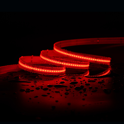 IP20 Rgbw Rgb Cob एलईडी स्ट्रिप लाइट 12V 24V पिक्सेल लचीला उत्सर्जित पता करने योग्य Cob एलईडी पट्टी
