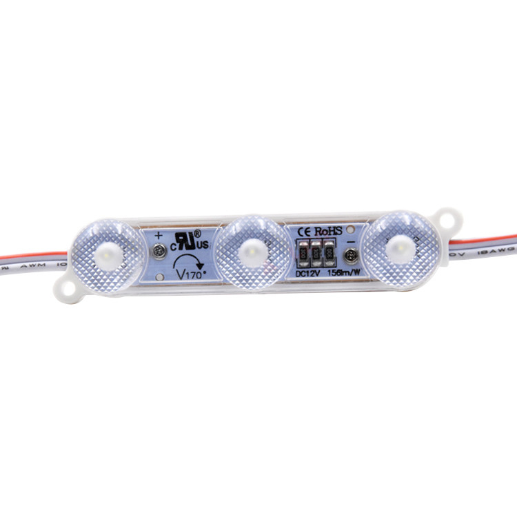 1.08W उच्च दक्षता ब्राइट SMD2835 3 एलईडी द्वारा संचालित बॉक्स संकेत के लिए मॉड्यूल