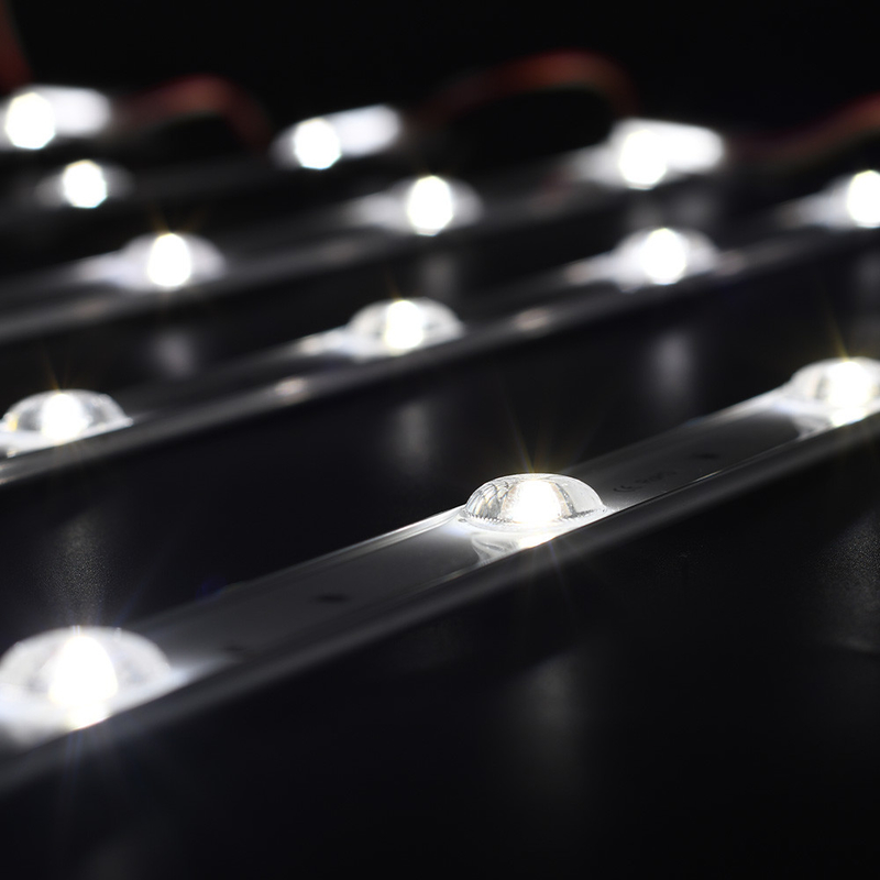 उल सीई ROHS अनुमोदित कस्टम लंबाई 24v 12LEDs/मी फैलाना प्रतिबिंब एलईडी पट्टी अनुकूलन निर्माता हाइलाइट बैकलिट